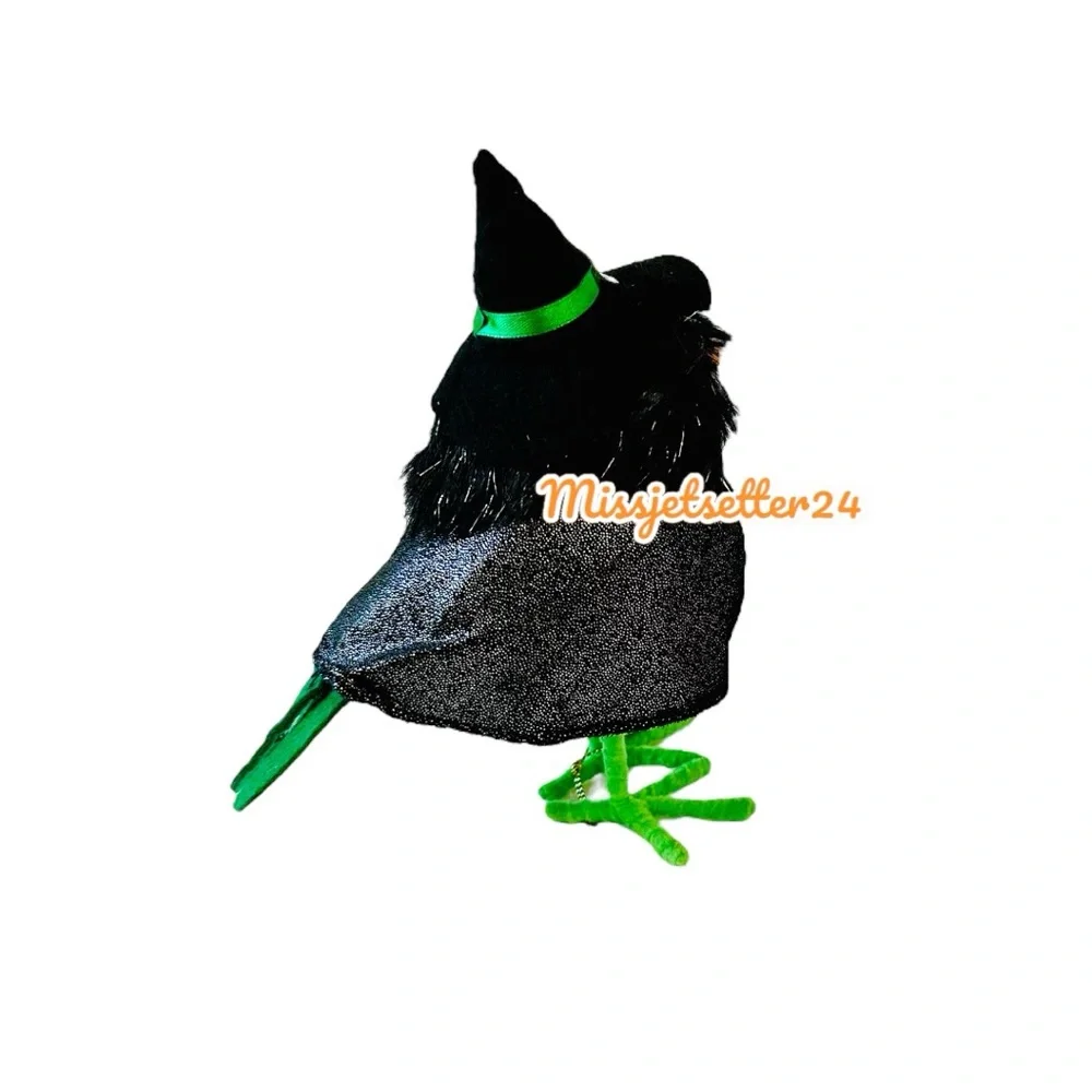 NWT Gloomer Target Featherly Friends Wicked Inspired Green Witch Halloween Bird